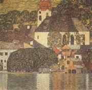 Gustav Klimt Church at Unterach on Lake Atter (mk20) oil painting picture wholesale